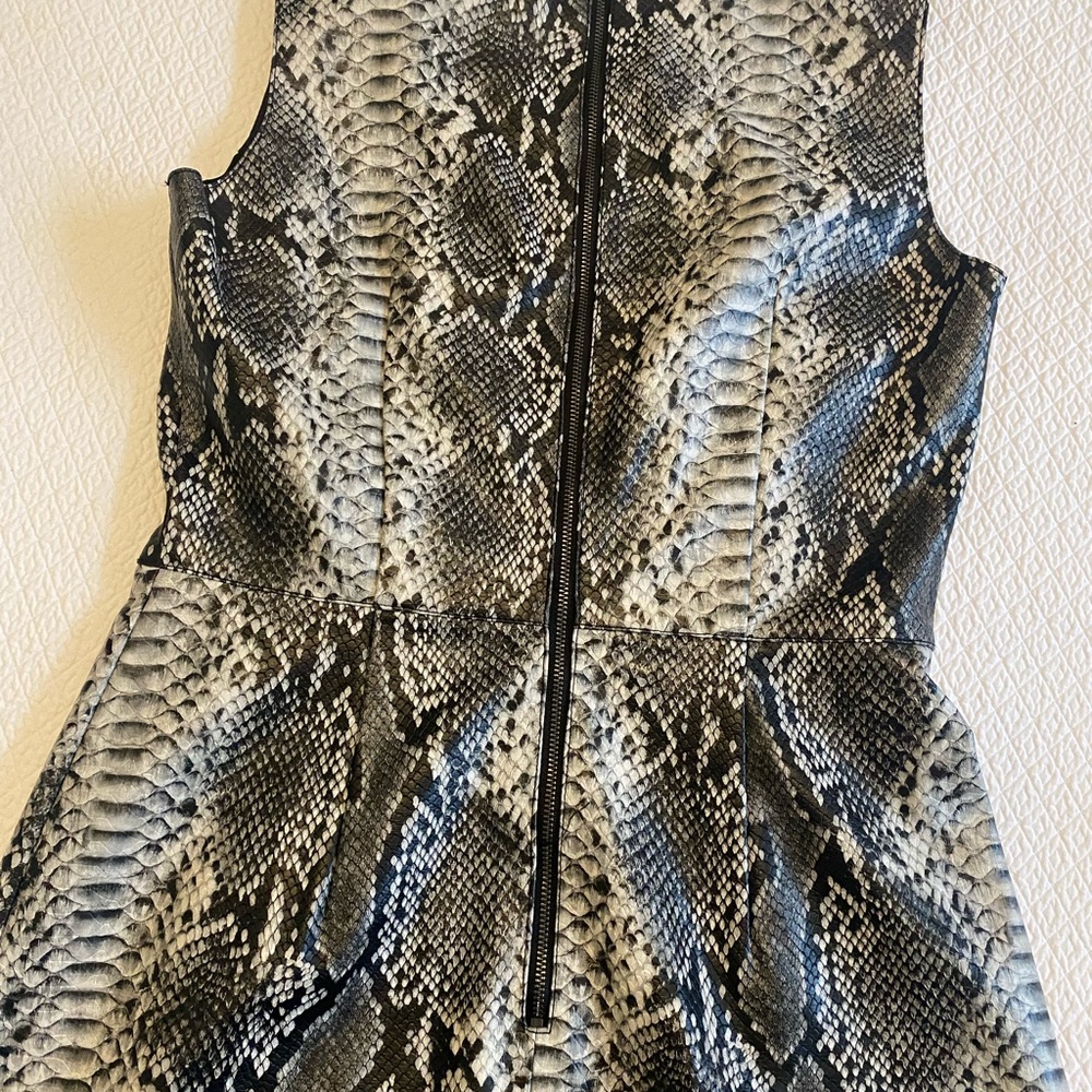 French Connection Snake Print Sleeveless MiniDress - Picture 10 of 16